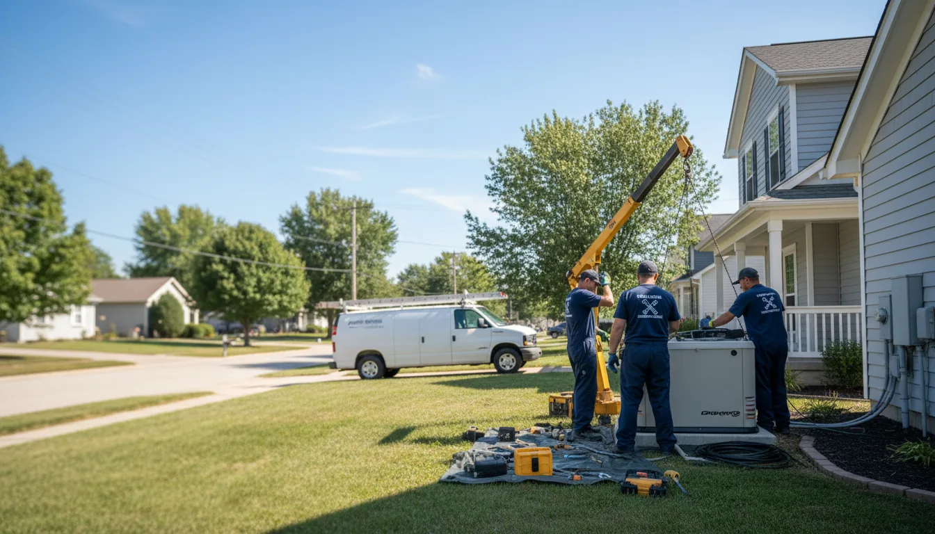 Generator Installation in Newton, KS near me